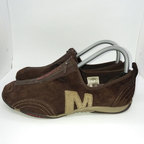Merrell Barrado Leather Chestnut Women's Casual Shoes Women's‎ Size 8 Brown - Picture 2 of 8